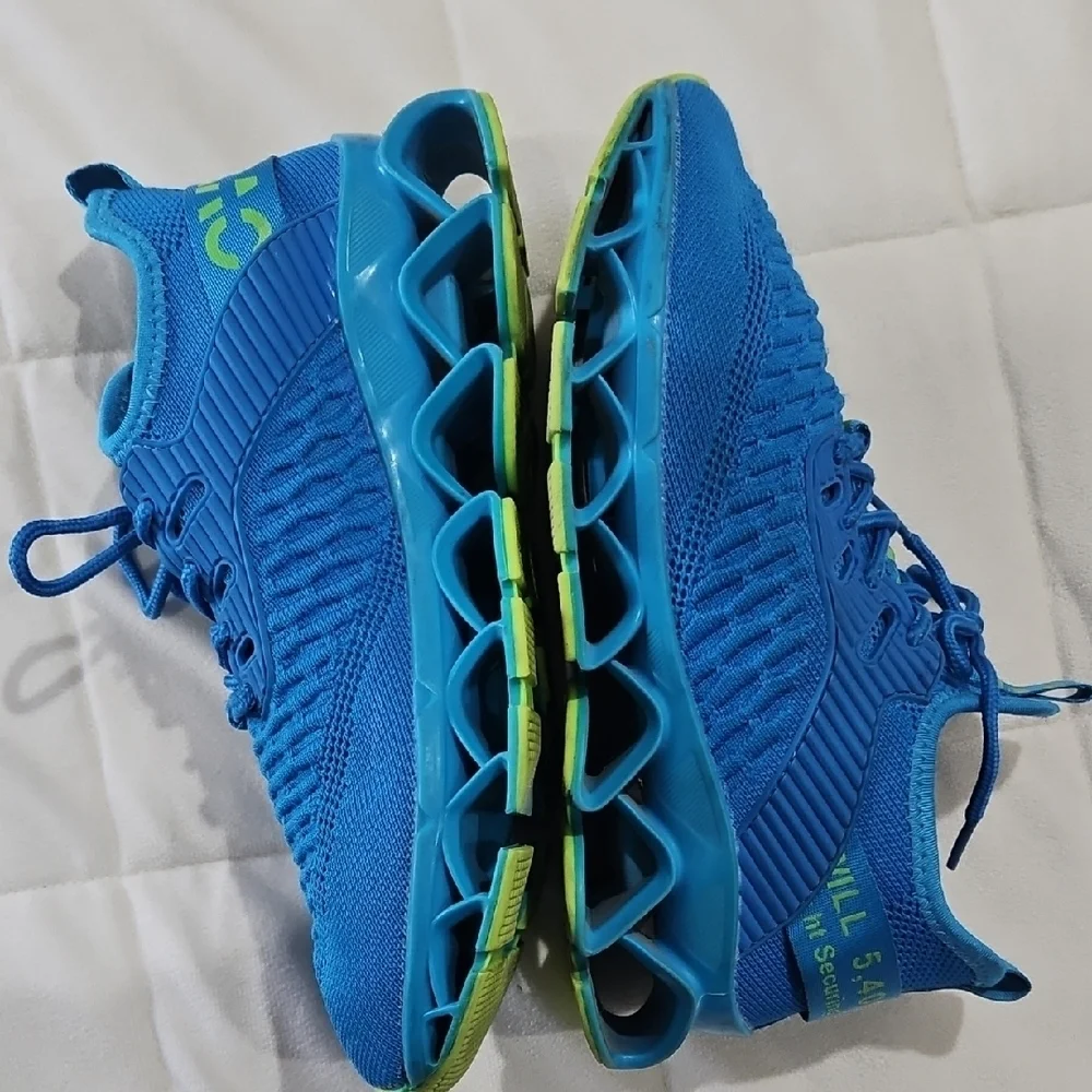 Blue Athletic Running Shoes